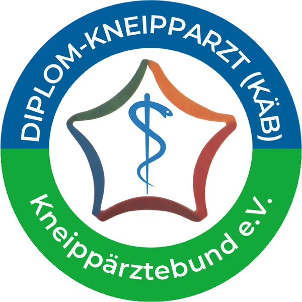 Qualitätssiegel Diplom-Kneipparzt (KÄB) des Kneippärztebunds e. V. – Dr. Leif Reefschläger, Aschaffenburg